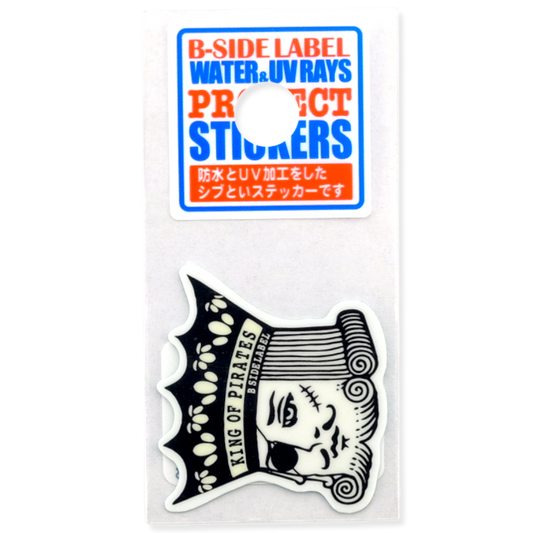 King of Pirates ✦ B-Side Label Sticker