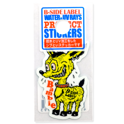 Punk Rock Bambie ✦ B-Side Label Sticker