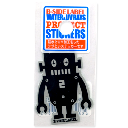 Retro Robot No. 2 ✦ B-Side Label Sticker
