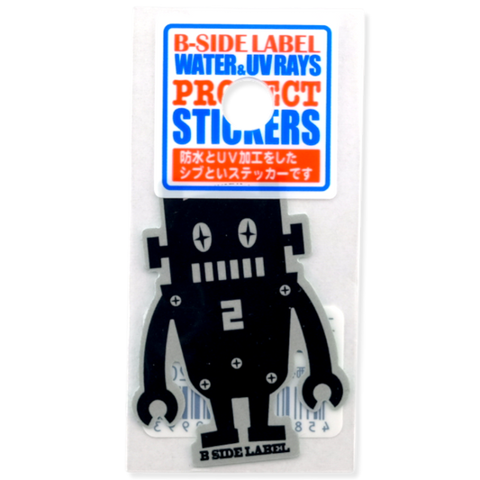 Retro Robot No. 2 ✦ B-Side Label Sticker