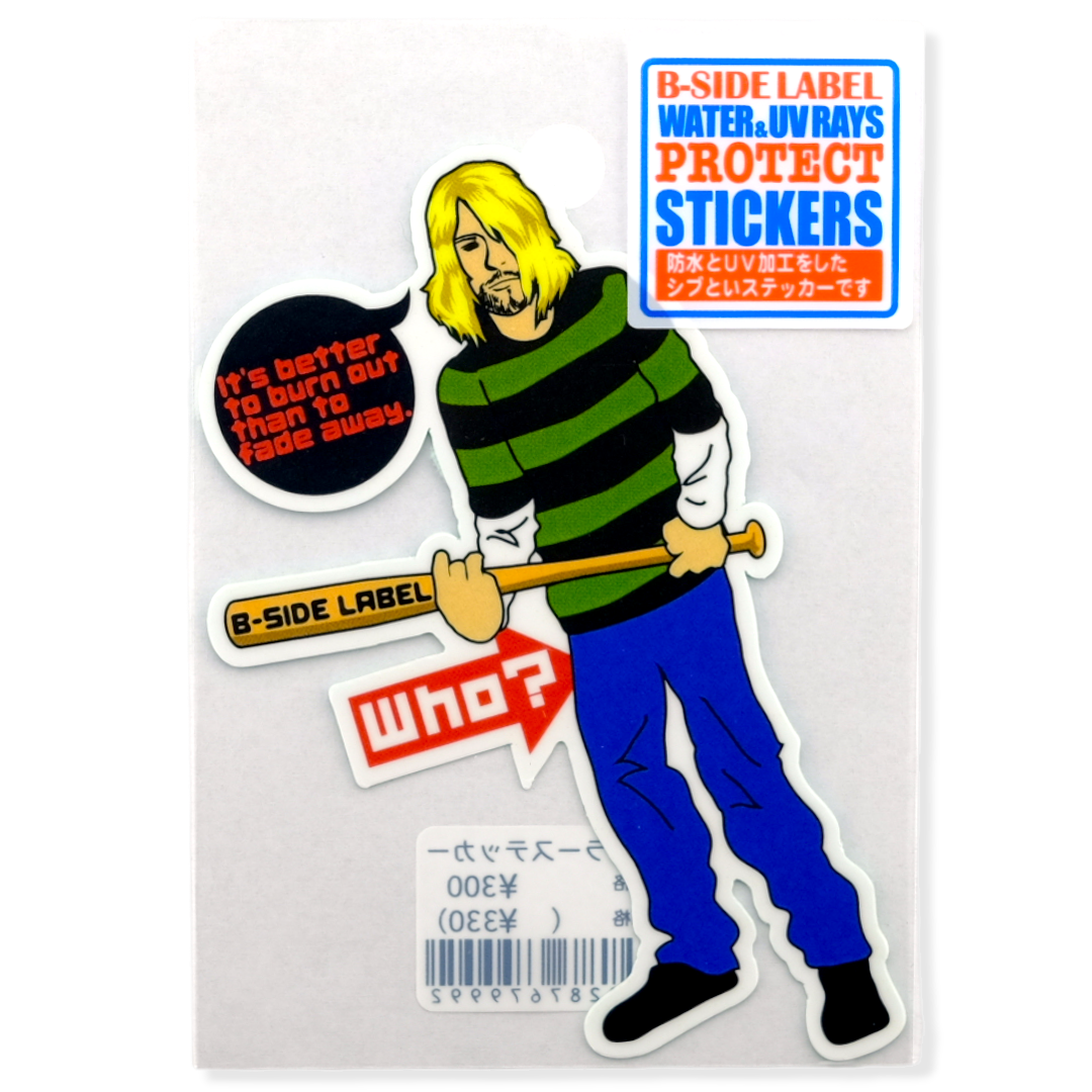 Heart-Shaped Bat? ✦ B-Side Label Sticker