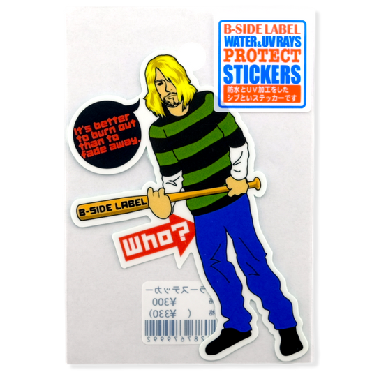 Heart-Shaped Bat? ✦ B-Side Label Sticker