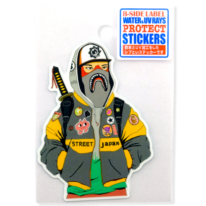 Street Fashion Samurai ✦ B-Side Label Sticker