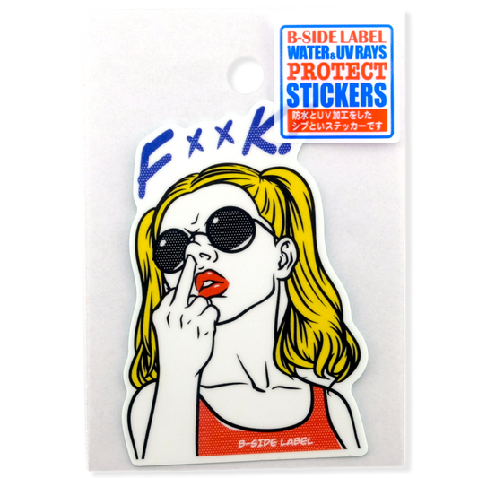 F✶✶K! (French Toast) ✦ B-Side Label Sticker