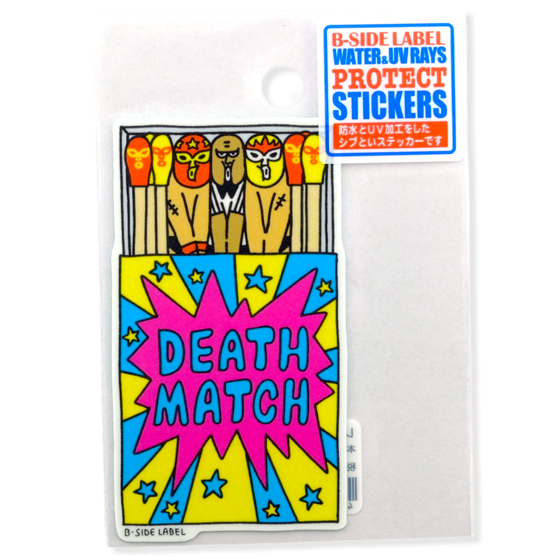 Death Match Strike ✦ B-Side Label Sticker