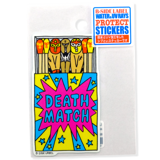 Death Match Strike ✦ B-Side Label Sticker