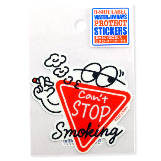 Can’t Stop Smoking? ✦ B-Side Label Sticker