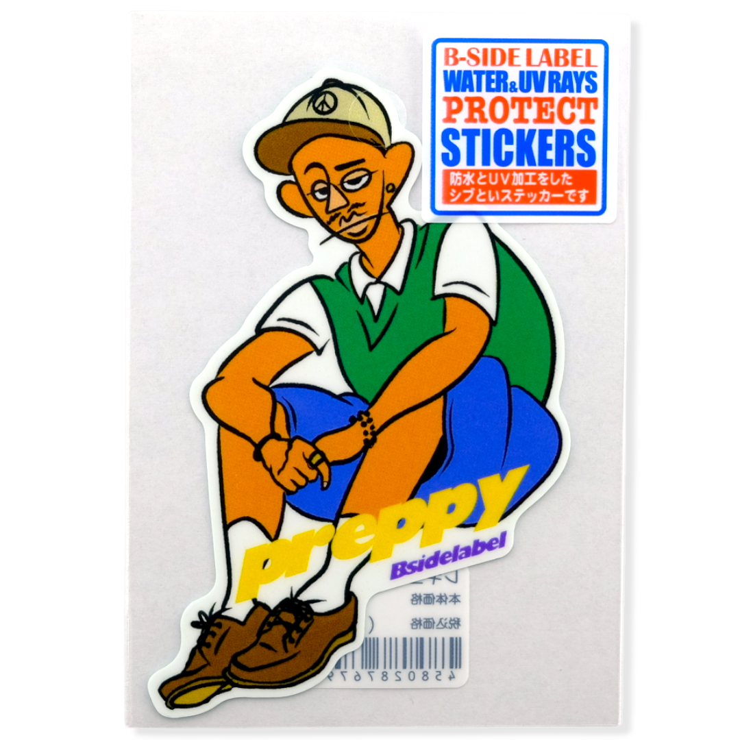 Preppy Vibes ✦ B-Side Label Sticker