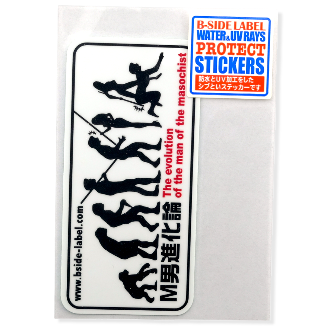 Evolution... Man to Masochist ✦ B-Side Label Sticker
