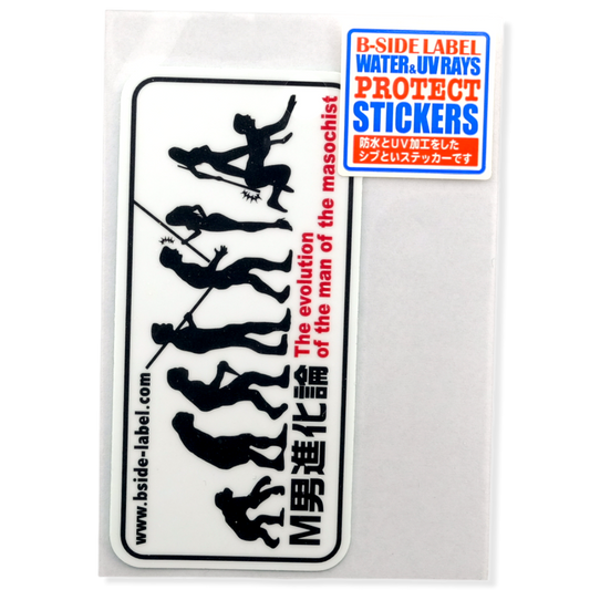 Evolution... Man to Masochist ✦ B-Side Label Sticker
