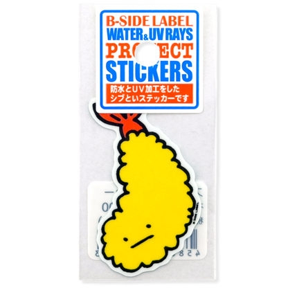 Moody Shrimp Tempura ✦ B-Side Label Sticker