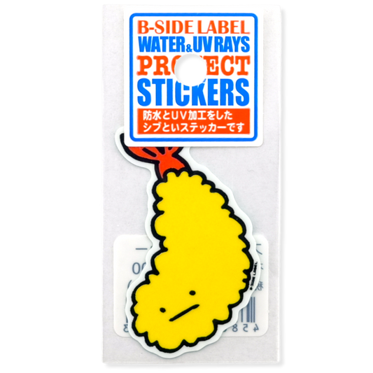 Moody Shrimp Tempura ✦ B-Side Label Sticker