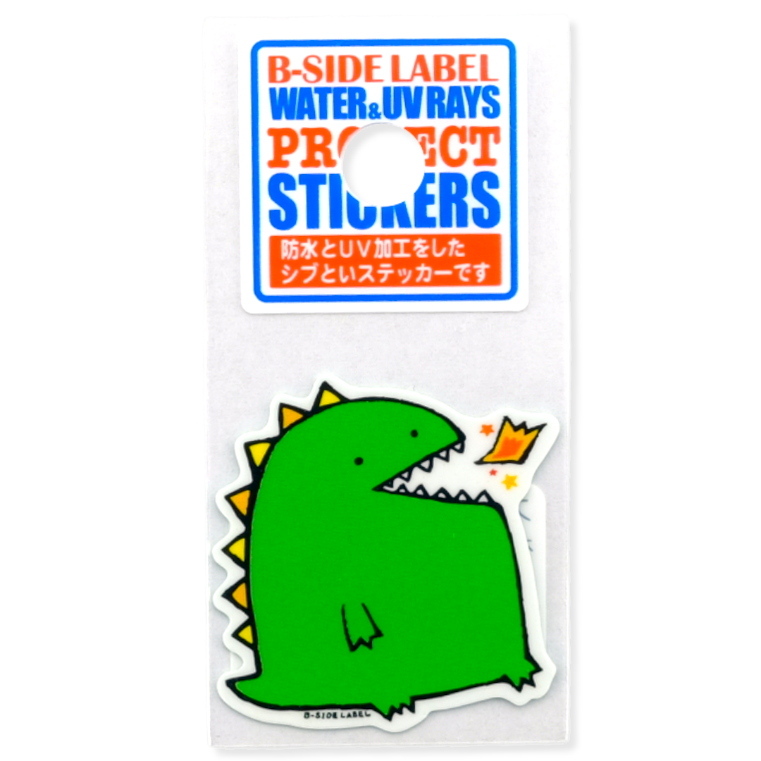 Niedlicher Baby-Drache ✦ B-Side Label Aufkleber