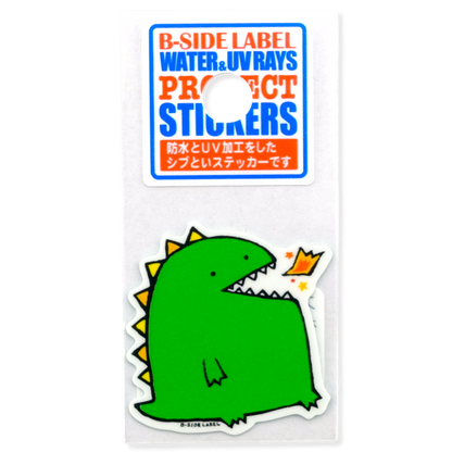 Niedlicher Baby-Drache ✦ B-Side Label Aufkleber