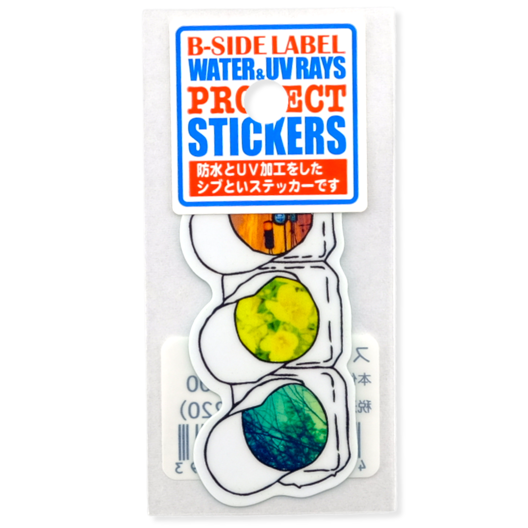 Traffic Light Views ✦ B-Side Label Sticker