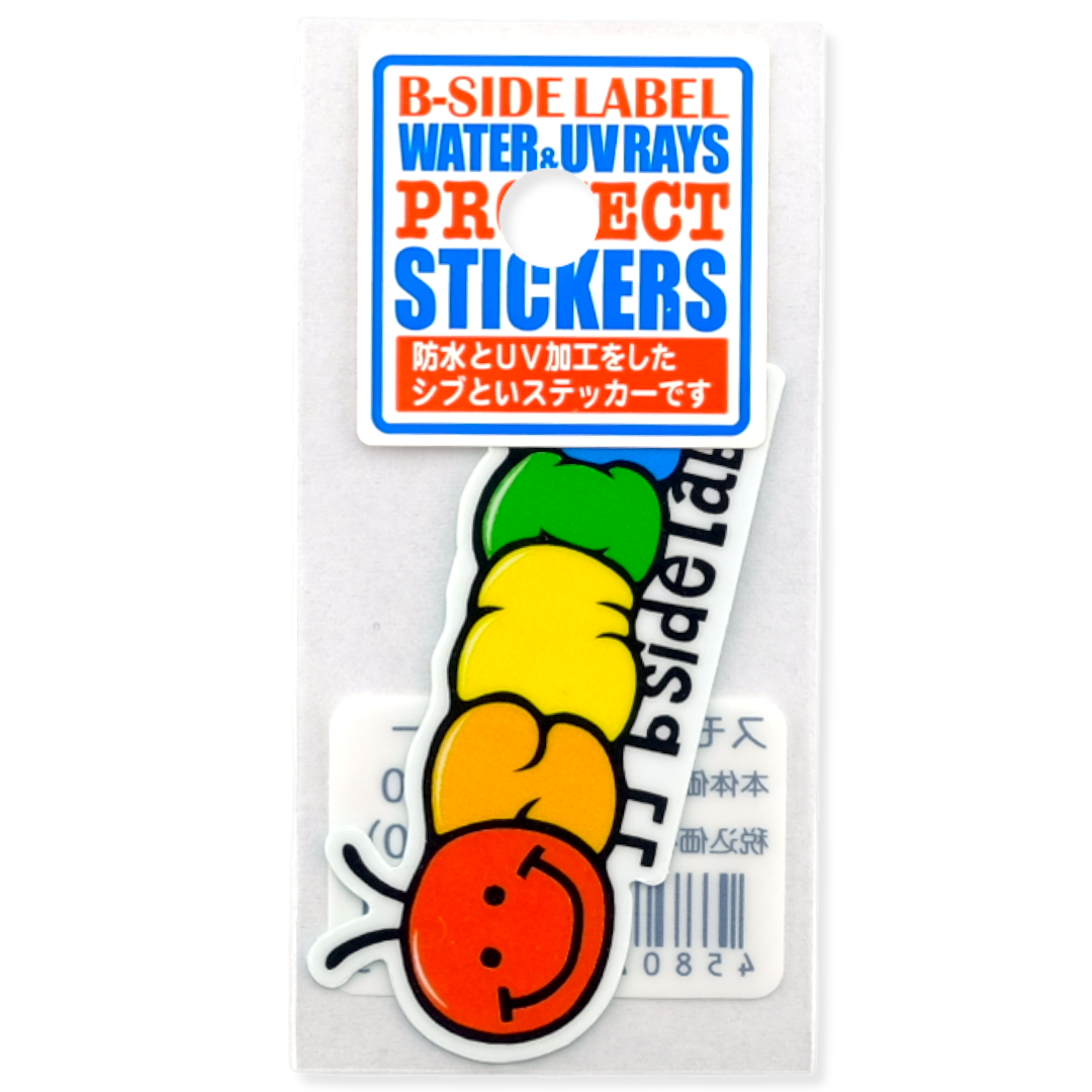 Smile Caterpillar ✦ B-Side Label Sticker