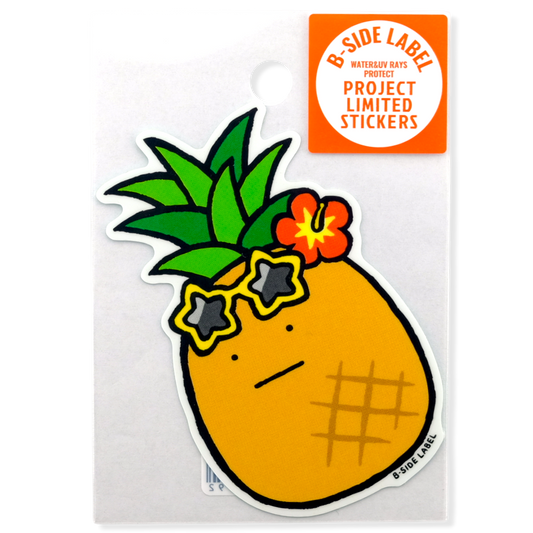Cool Pineapple Shades ✦ B-Side Label Sticker
