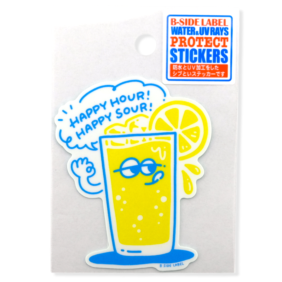 Happy Hour Drink ✦ B-Side Label Sticker