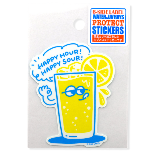Happy Hour Drink ✦ B-Side Label Sticker