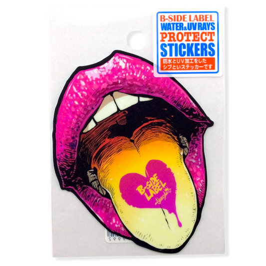 Love Lips Kiss ✦ B-Side Label Sticker