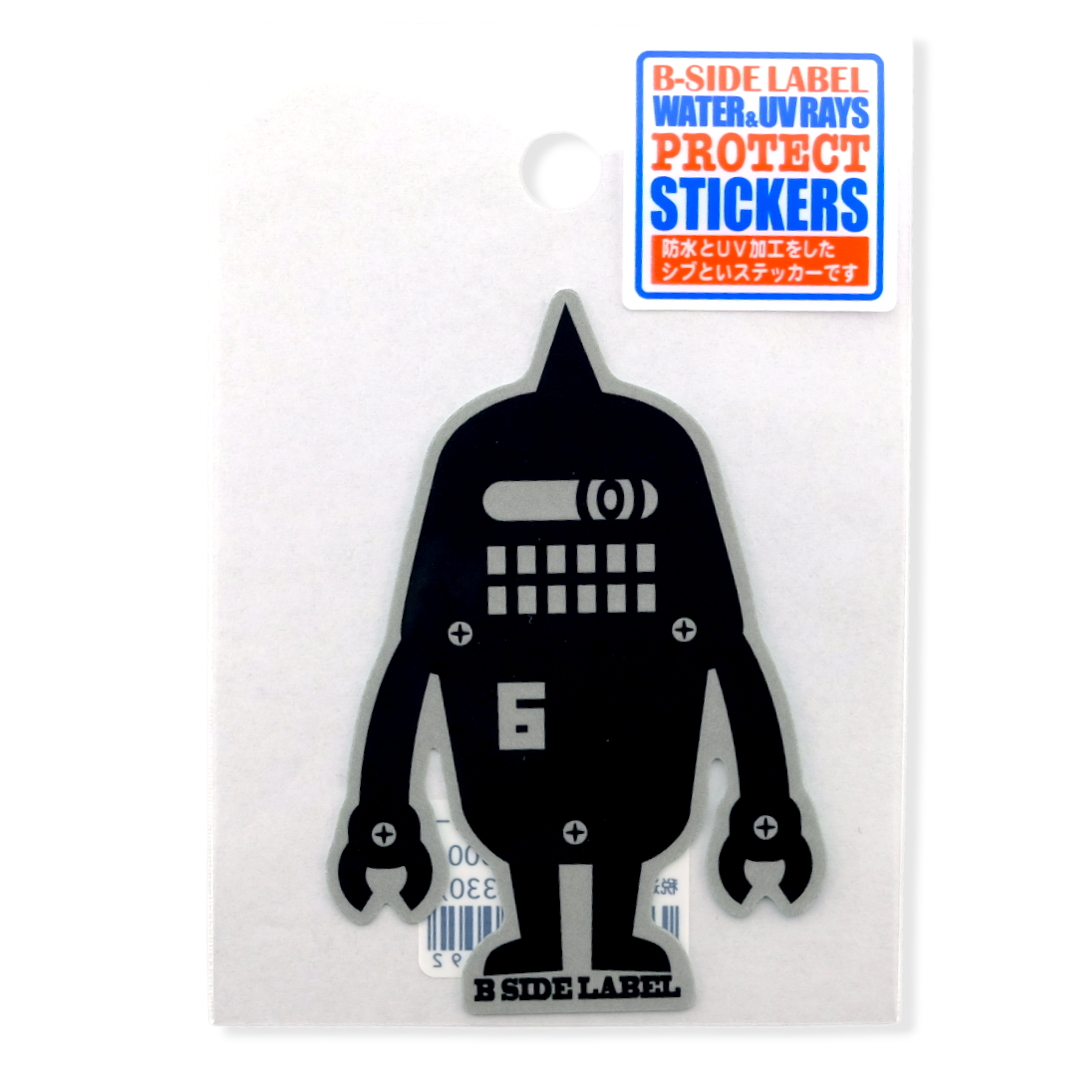 Retro Robot Series ✦ B-Side Label Sticker