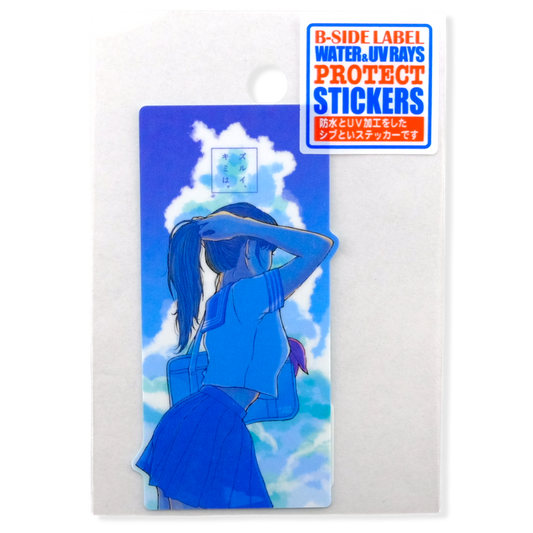 Blue Sky Girlie ✦ B-Side Label Sticker