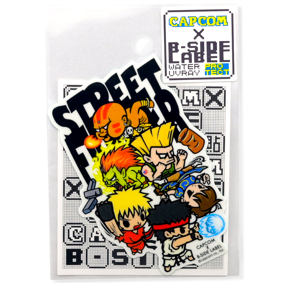 Street Fighter Chibi Lineup ✦ B-Side Label Sticker