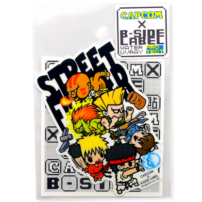 Street Fighter Chibi Lineup ✦ B-Side Label Sticker
