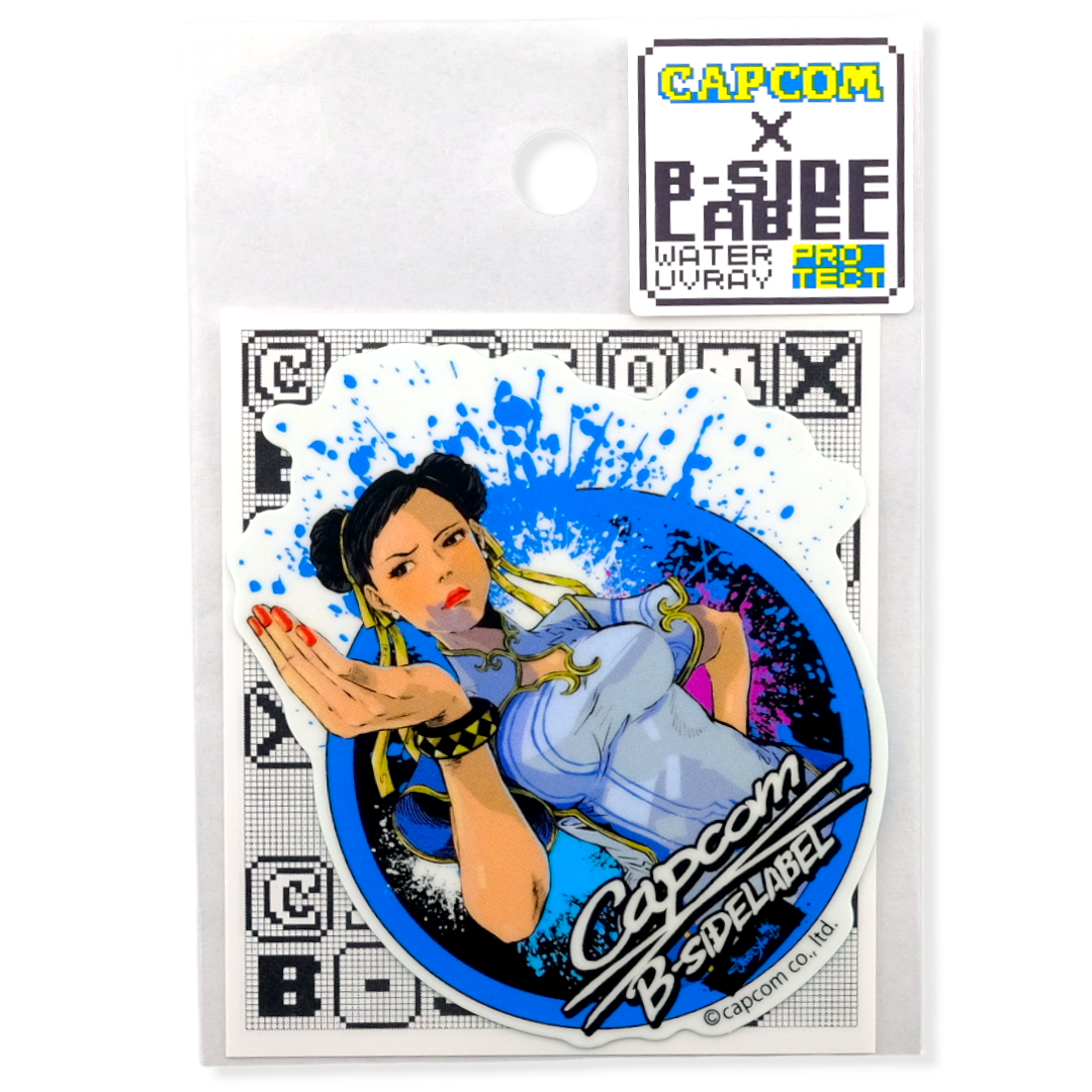 Street Fighter Chun-Li ✦ B-Side Label Sticker