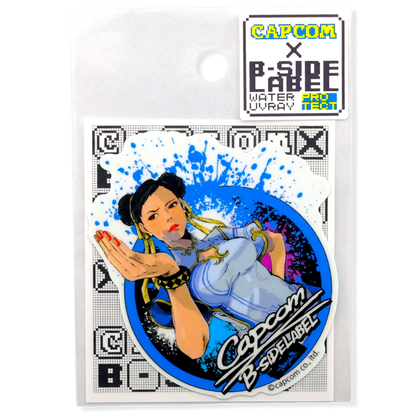 Street Fighter Chun-Li ✦ B-Side Label Sticker