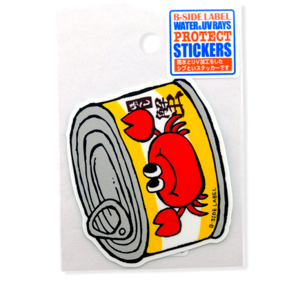 Canned Crabby ✦ B-Side Label Sticker