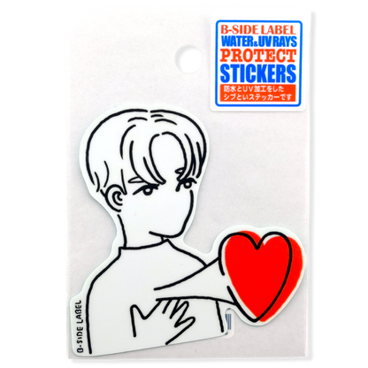Big-Heart Boy ✦ B-Side Label Sticker