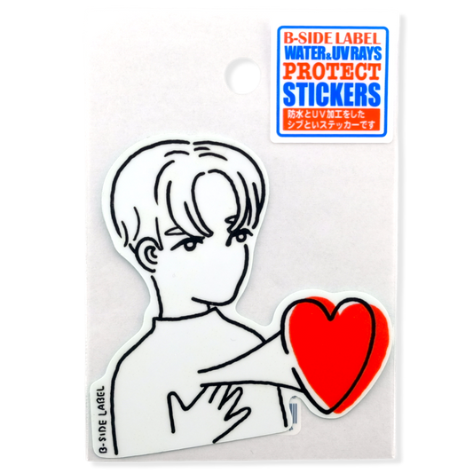 Big-Heart Boy ✦ B-Side Label Sticker
