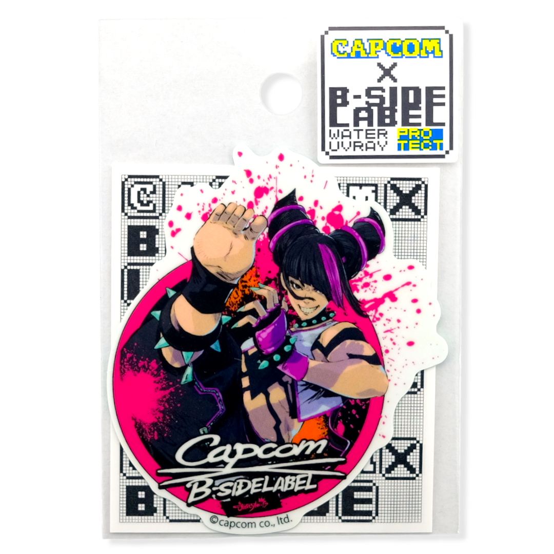 Street Fighter Juri ✦ B-Side Label Sticker