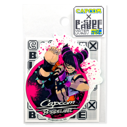 Street Fighter Juri ✦ B-Side Label Sticker