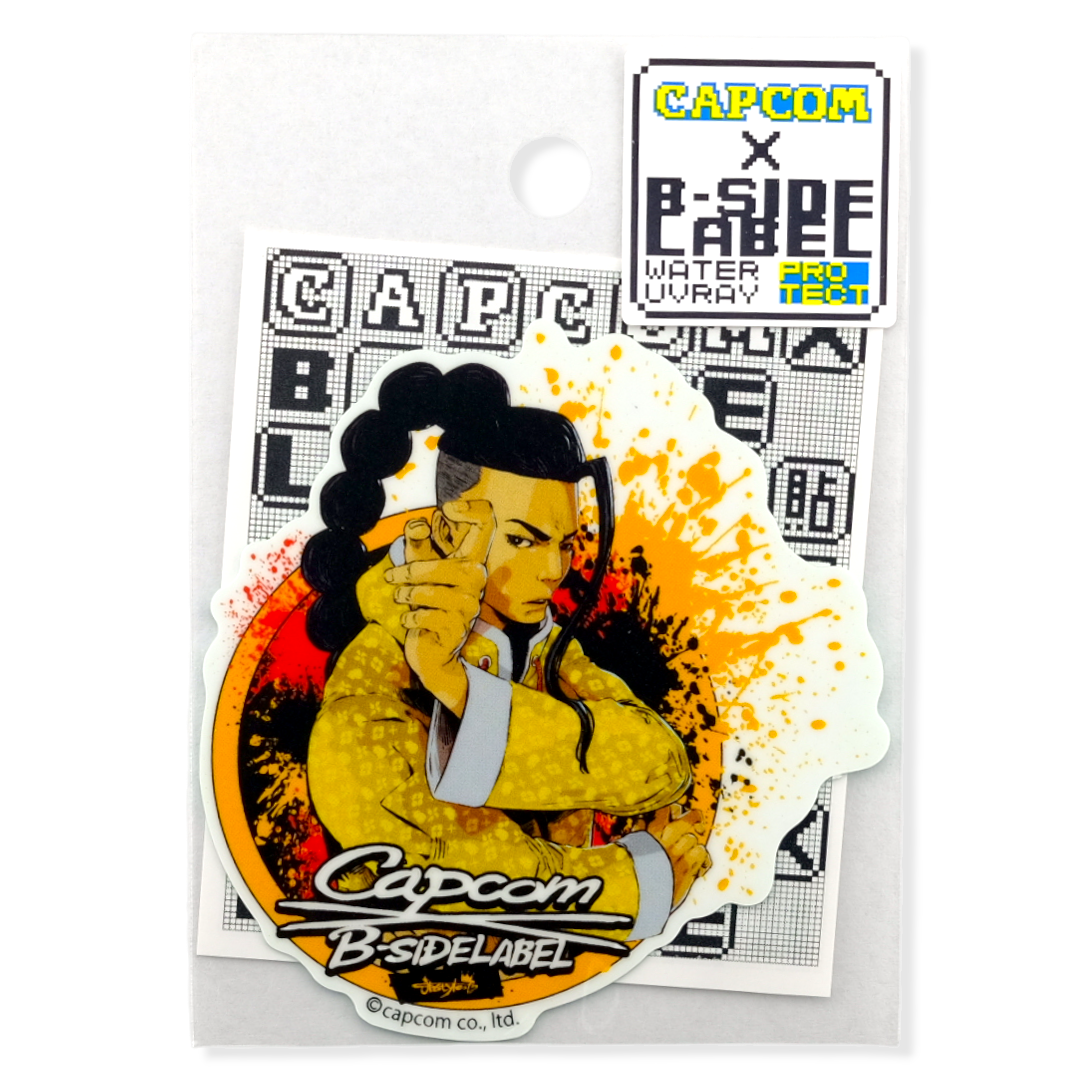 Street Fighter Jamie ✦ B-Side Label Sticker