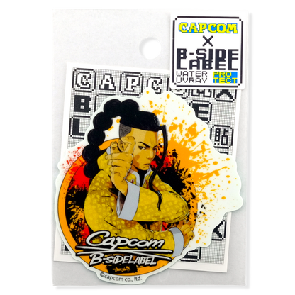 Street Fighter Jamie ✦ B-Side Label Sticker
