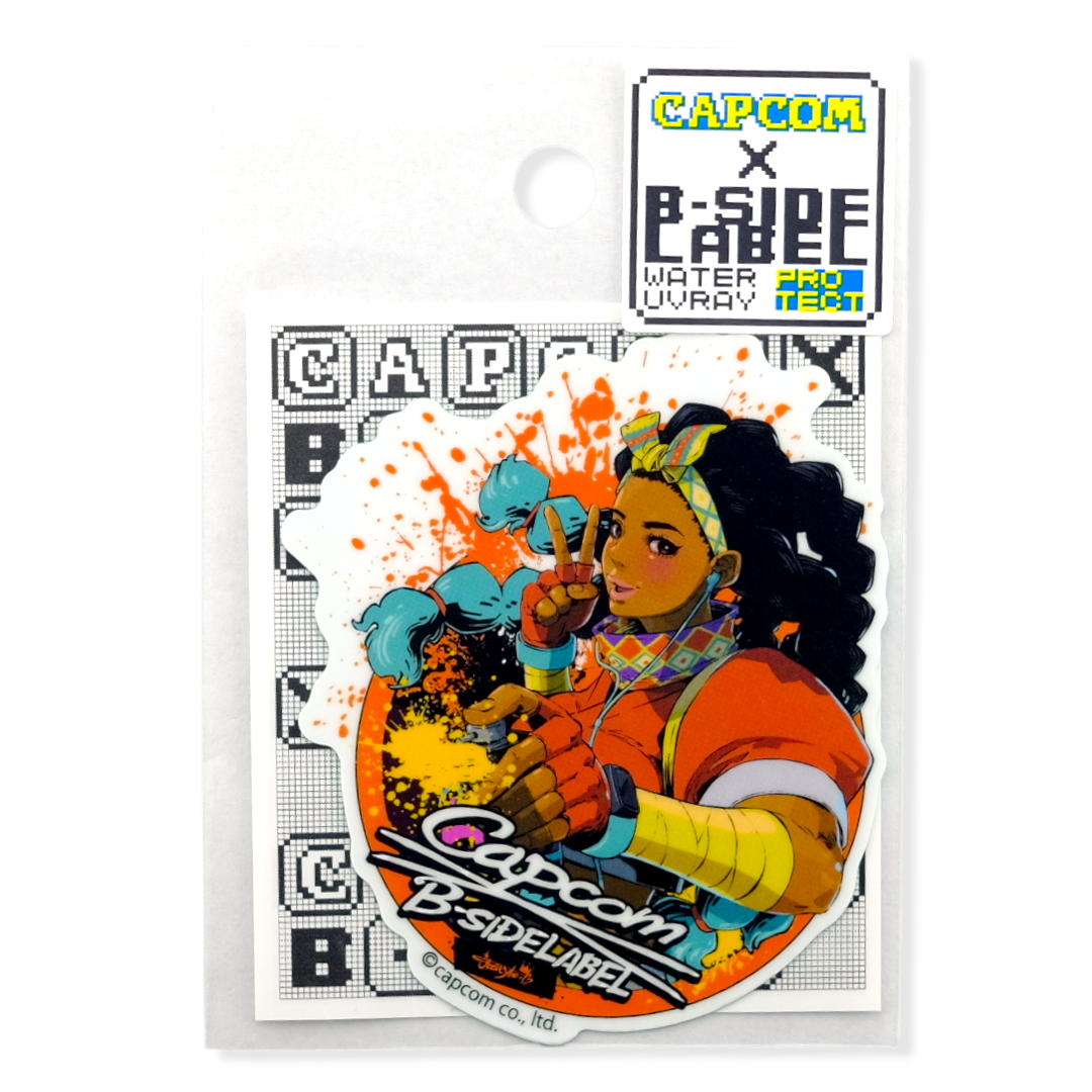 Street Fighter Kimberly ✦ B-Side Label Sticker