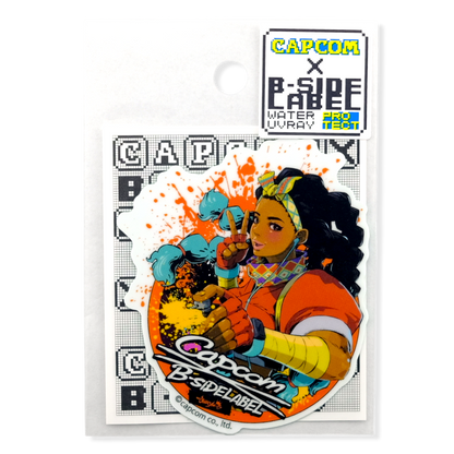 Street Fighter Kimberly ✦ B-Side Label Sticker