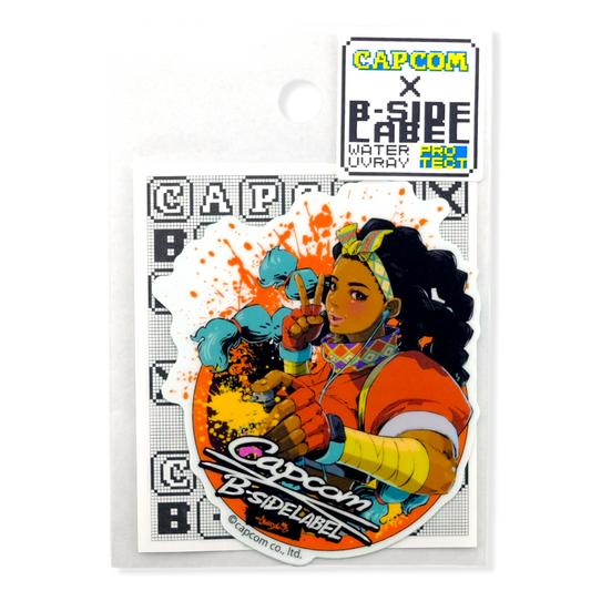 Street Fighter Kimberly ✦ B-Side Label Sticker