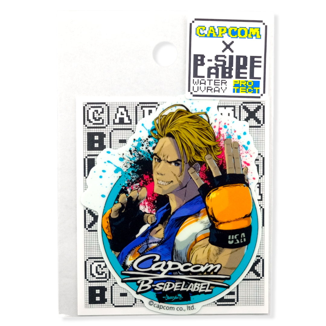 Street Fighter Luke ✦ B-Side Label Sticker
