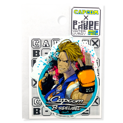Street Fighter Luke ✦ B-Side Label Sticker