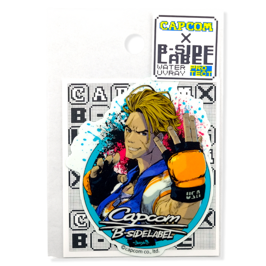 Street Fighter Luke ✦ B-Side Label Sticker
