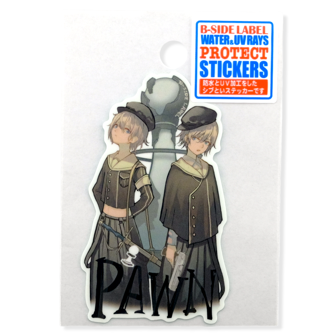 Chess Fantasy Pawn ✦ B-Side Label Sticker