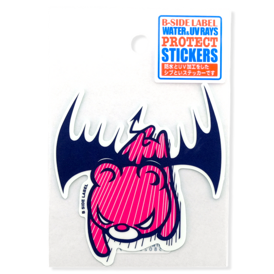 Akuma Bat Bear ✦ B-Side Label Sticker