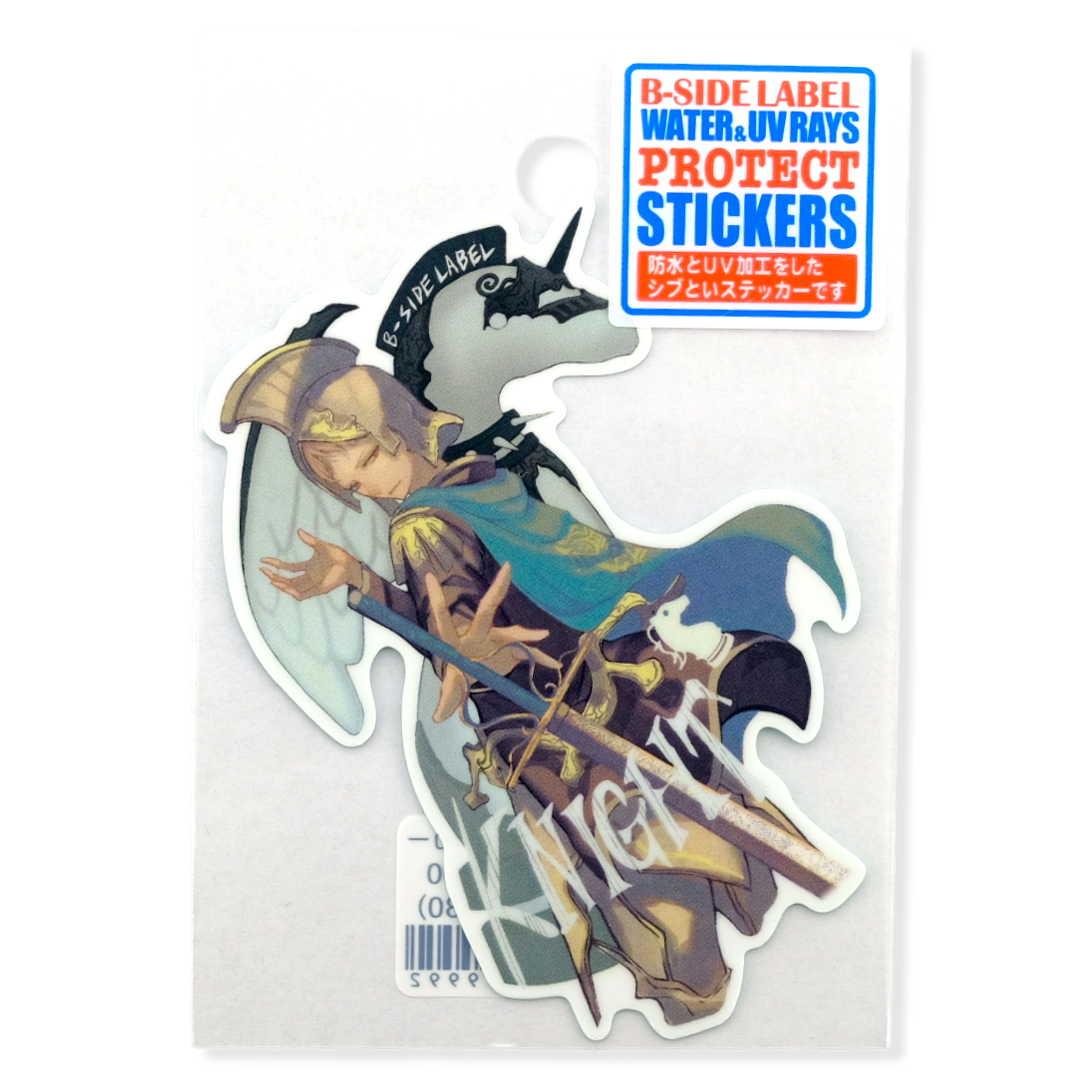 Chess Fantasy Knight ✦ B-Side Label Sticker