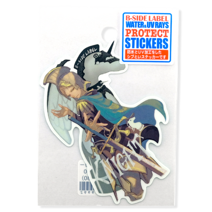 Chess Fantasy Knight ✦ B-Side Label Sticker