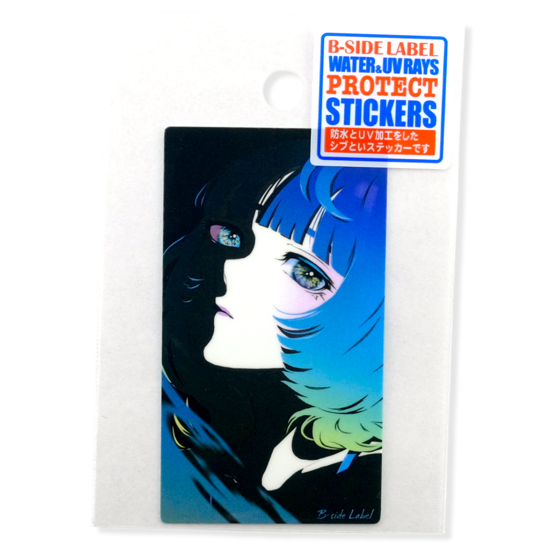 Dark Side Girlie ✦ B-Side Label Sticker