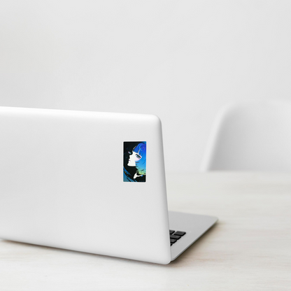 Dark Side Girlie ✦ B-Side Label Sticker