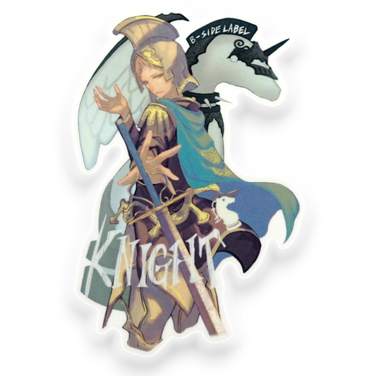 Chess Fantasy Knight ✦ B-Side Label Sticker